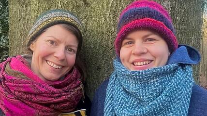 Bettina Krause und Finja Pohl wollen eine alternative Grundschule im Landkreis Nienburg etablieren.